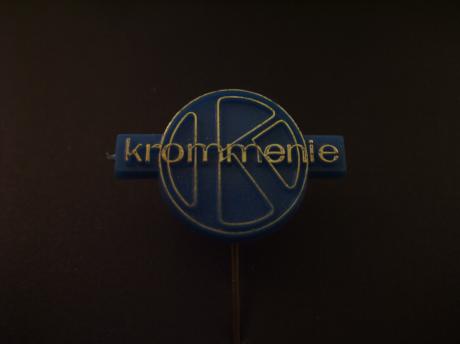 Krommenie Linoleum-vinyl logo blauw